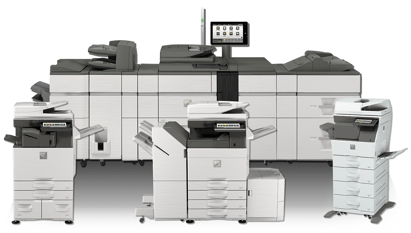 sharp multifunction copiers